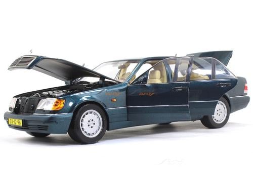 1997 Mercedes-Benz S600 W140 1:18 Norev diecast sc...