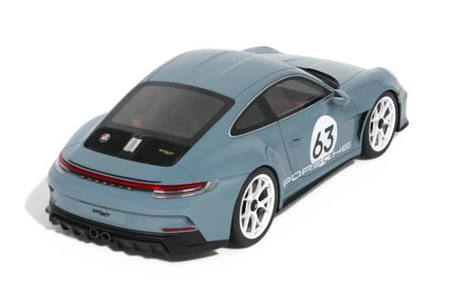 GT Spirit 1:18 PORSCHE 911 S/T SHORE BLUE METALLIC...