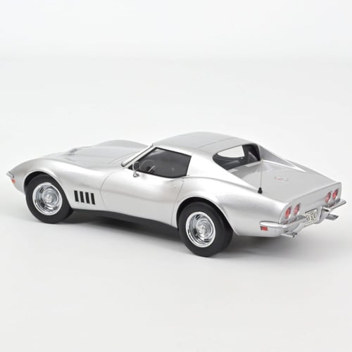 Norev 189032 Chevrolet Corvette Coupe 1969 - Silve...