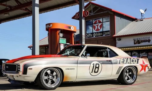 1:18 Scale Texaco #18 1969 Chevrolet Camaro RS Die...