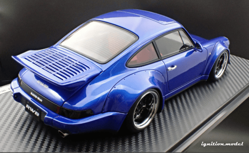 Ignition Model IG3635 1/18 Scale RWB 964 Blue Meta...