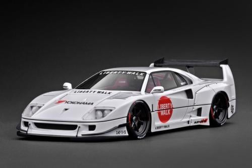 Ignition Model IG3752 1/18 Scale LB-WORKS 40 White