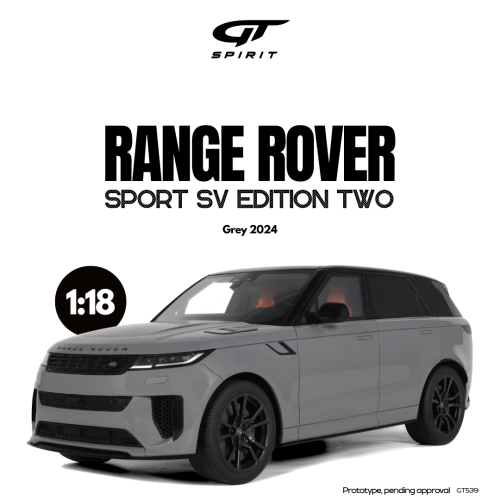 1:18 GT Spirit GT539 Range Rover Sport SV Edition Two Marl grey gloss 2024