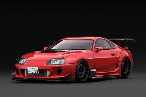 1/18 Ignition Model IG3885 Toyota Supra RZ (JZA80) ORIDO-STREET Ver. Red
