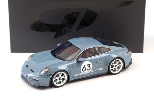 GT Spirit 1:18 PORSCHE 911 S/T SHORE BLUE METALLIC...