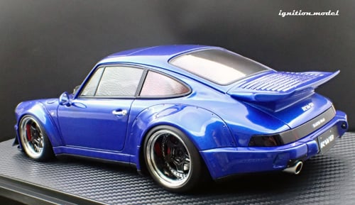 Ignition Model IG3635 1/18 Scale RWB 964 Blue Meta...