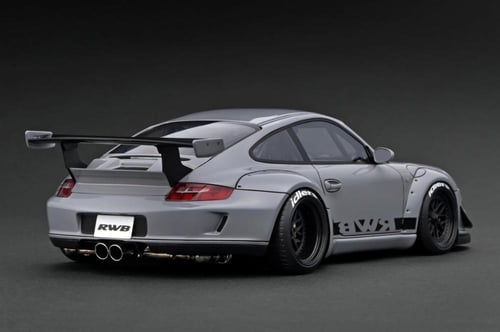 Ignition Model IG3255 1/18 Scale RWB 997 GT3 Gray