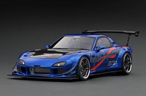 IG2962 Mazda RX-7 FEED Afflux GT3 (FD3S) Blue Meta...