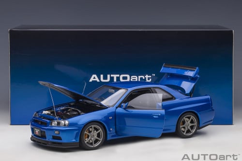 Nissan Skyline GT-R (R34) V-spec II (Bayside Blue)...