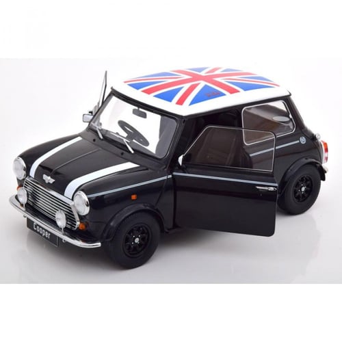 KK-SCALE - MINI COOPER RHD 1992 WITH UNION JACK Sc...