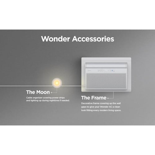 مكيف ميديا شباك بنظام سبيلت 18000 بارد فقط انفرتر