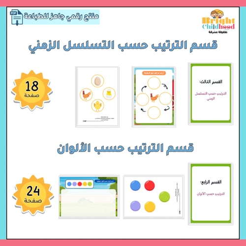 ‏أنشطة الترتيب