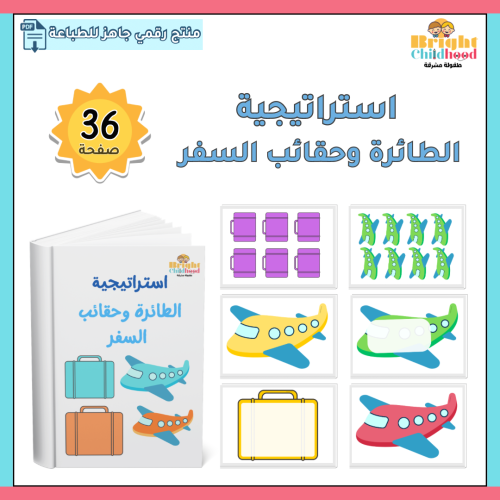 استراتيجية الطائرة وحقائب السفر