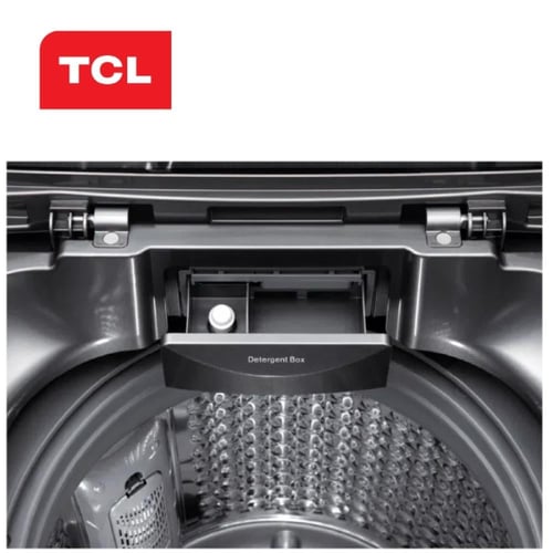 غسالة ملابس فتحة علوية 12 كيلو – شاشة LED – فضي |...