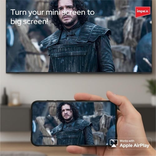 تلفزيون سمارت IMPEX 60 بوصة QLED 4K UHD بنظام webO...