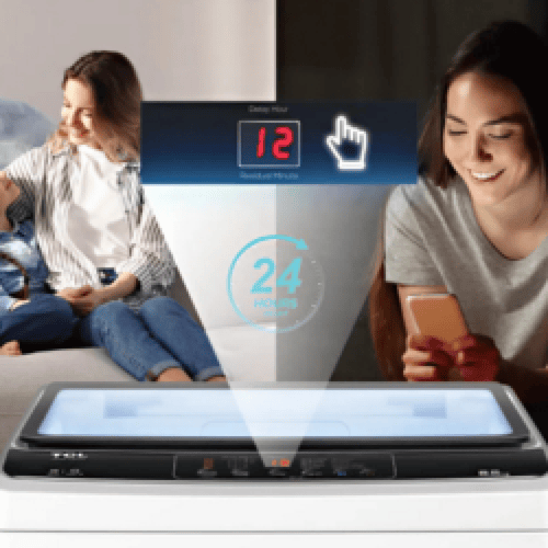 غسالة تي سي ال فتحة علوية - 8كيلو - ابيض - F708TLW