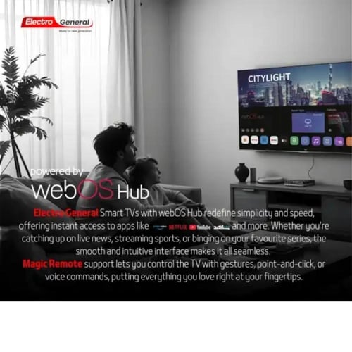 تلفزيون سمارت Electro General 55 بوصة 4K UHD بنظام...