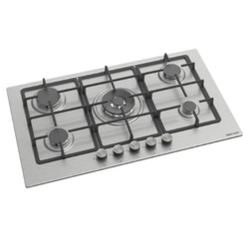 سطح غاز بلت إن General Golden 90 سم — 5 عيون ستيل...