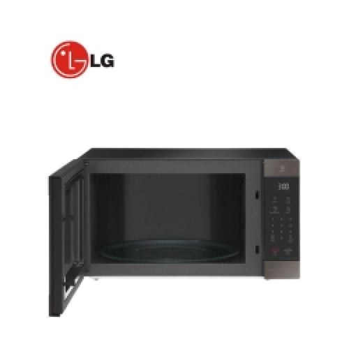 ميكرويف LG اسود استيل 56 لتر بدون شواية MS5696HIT