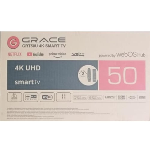 تلفزيون سمارت Grace 50 بوصة 4K UHD – نظام WebOS –...