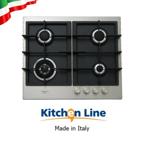 موقد غاز إيطالي من كيتشن لاين – ستانلس ستيل 60 سم،...