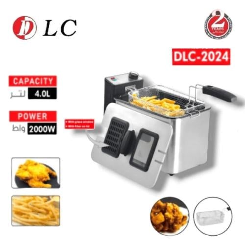 قلاية زيت كهربائية 4 لتر DLC-2024 — تسخين قوي 2000...