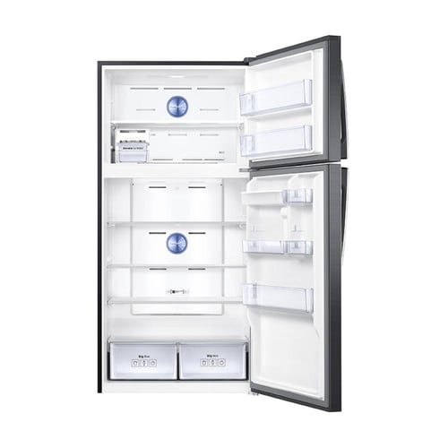 ثلاجة سامسونج بابين 20.7 قدم أسود مطفي RT58K7110BS