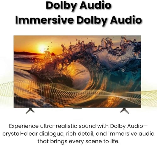 شاشة TCL سمارت 50 بوصة QLED FHD – نظام Google TV –...