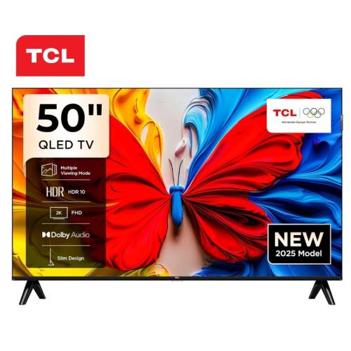 شاشة TCL سمارت 50 بوصة QLED FHD – نظام Google TV –...