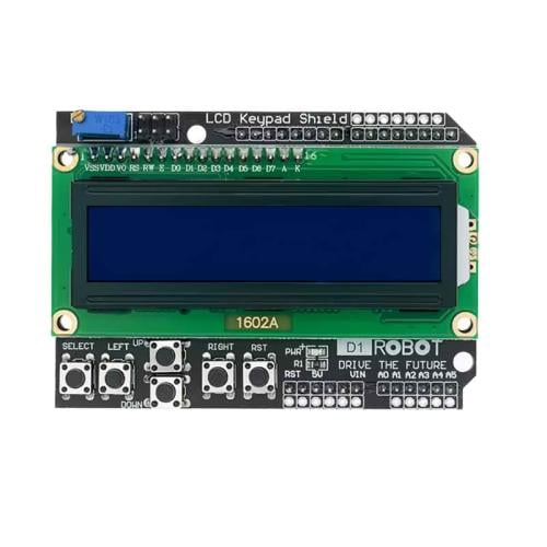 Keypad Shield with 1602 LCD Screen | درع لوحة المف...