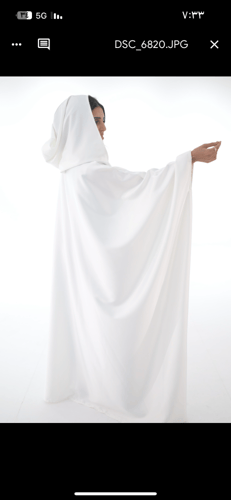 عبايه تطريز كامل للعبايه موضح بالصور