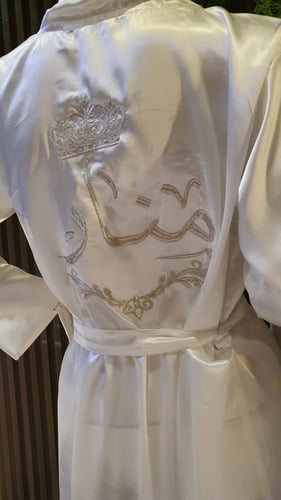 عرض لا يفوت عباية العروس مع الروب