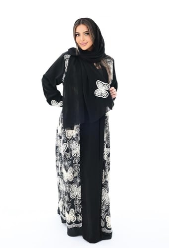 عباية الفراشه الطائره