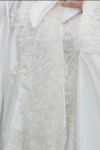 عبايه عروس الفخامه