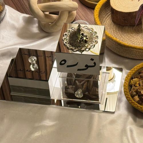 مبخرة اكريلك+قاعدة