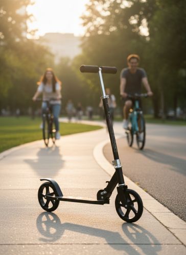 سكوتر خفيف و سريع قابل للطي – تصميم عملي للاستخدام...