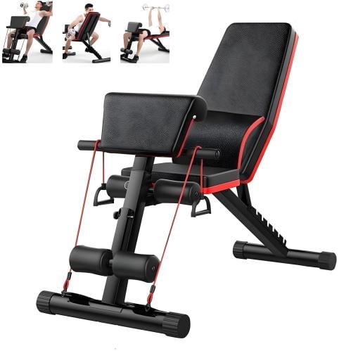 بنش تمارين متعدد الاستخدامات 4 في 1 لتدريب كامل لل...