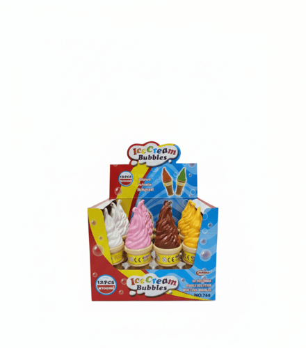 فقاعات صابون للأطفال شكل آيس كريم Ice Cream Bubble...