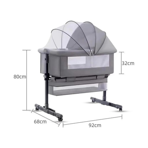 سرير اطفال متنقل next to me يوضع بجانب سرير الام ل...