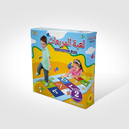لعبة المربعات التعليمية للأطفال مع سجادة لعب و قطع...