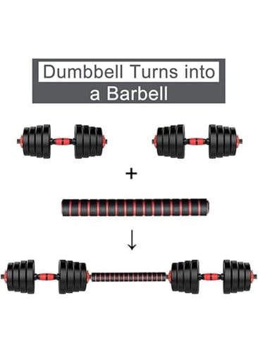 طقم دمبل للتدريب المنزلي وأداء التمارين الرياضية 1...