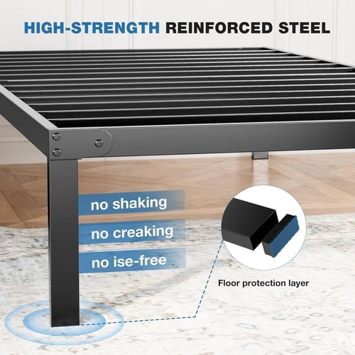 سرير حديد عملي بتصميم عصري و قوة تحمل عالية 190*10...