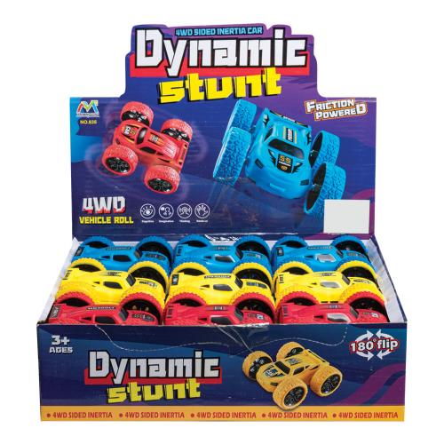 سيارة ألعاب استعراض Dynamic Stunt للأطفال – 18 حبة...