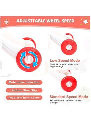 مشاية وردية لتعليم المشي – أمان و دعم كامل لخطوات...