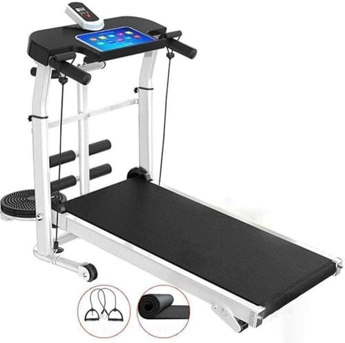 ماكينة تمارين يدوية وجهاز سير للمشي 120x60x18سم