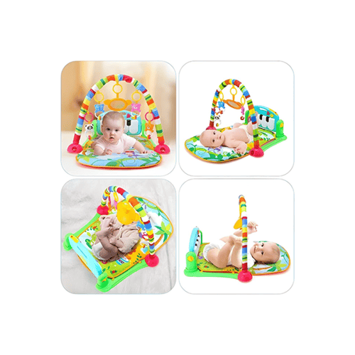 مفرش لعب موسيقي للأطفال مع بيانو تفاعلي و ألعاب مع...