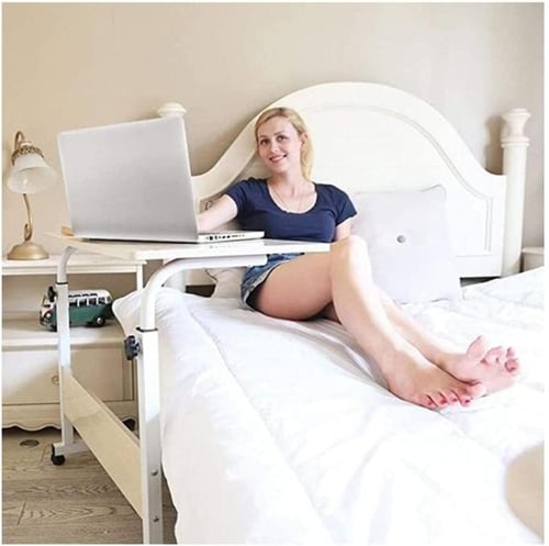 طاولة كمبيوتر محمولة قابلة للتعديل للابتوب توضع بج...