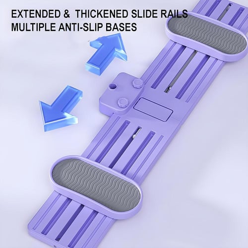 جهاز تمارين منزلي لتقوية العضلات و شد الخصر مع مقب...
