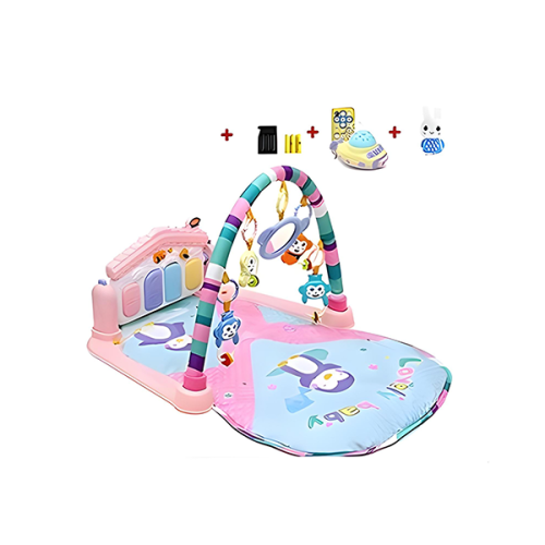 مفرش ألعاب أطفال مع ألعاب معلقة – ترفيه و تحفيز لل...