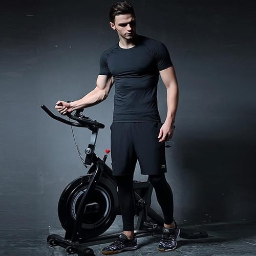 تيشيرت ضغط رياضي رجالي بتهوية عالية و مرونة فائقة